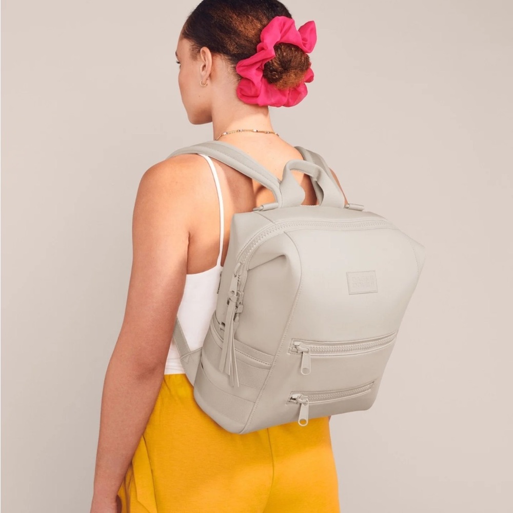 DAGNE DOVER INDI Diaper Backpack Medium in Oyster